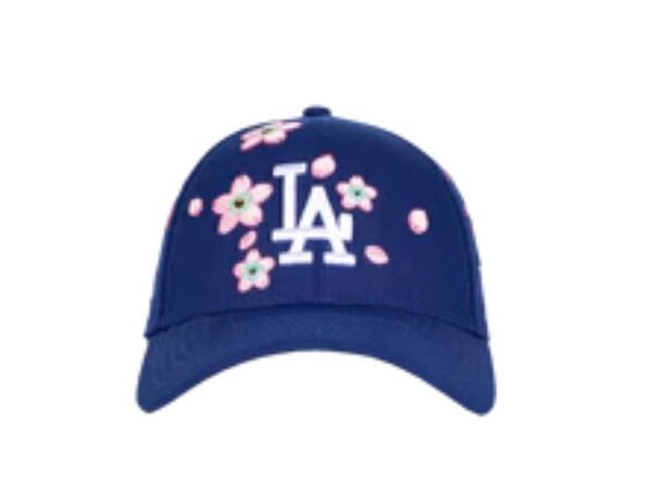 村上隆 MLB ニューエラ ドジャース 帽子 キャップ ブルー 青 桜 東京 ERA 59FIFTY