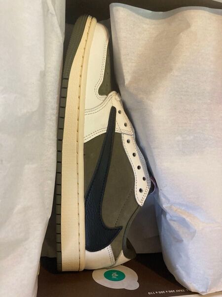 【25.5cm】TRAVIS SCOTT × AIR JORDAN 1 LOW OG SP "REVERSE OLIVE"