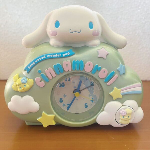 【希少】シナモロール 音声付き 目覚まし時計 2004年 サンリオ シナモン