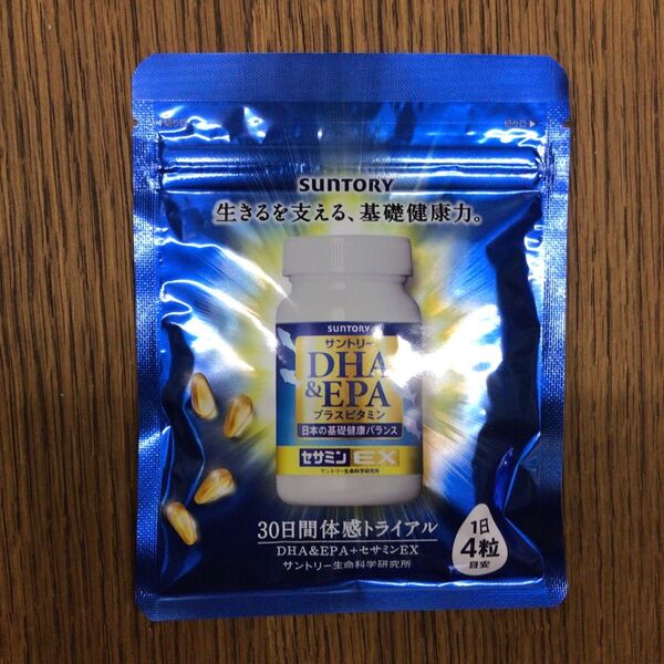 サントリー DHA&EPA プラスビタミン セサミンEX 30日分
