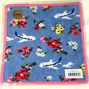 ☆FEILER×ANAコラボ☆ 新品 マイディアリー シェニール織ハンカチ