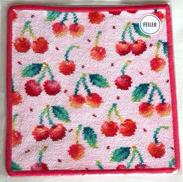 ☆LOVERARY BY FEILER☆ラブラリーバイフェイラー ☆ 新品 チェリードット ハンカチ WEB限定色 完売品