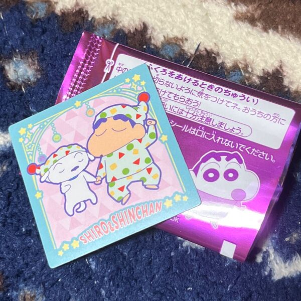 チョコビ シール ステッカー しんちゃん シロ クレヨンしんちゃん