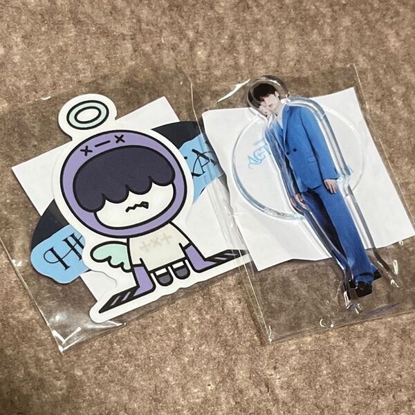 TXT ヒュニンカイ フムニャリン ガチャ カプセルトイ アクスタ ステッカー