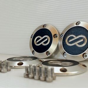 ENKEI Racing★専用アルミセンターキャップ★エンケイ レーシング★4個セット★GTC01 RSM9 RS05 RS+M等