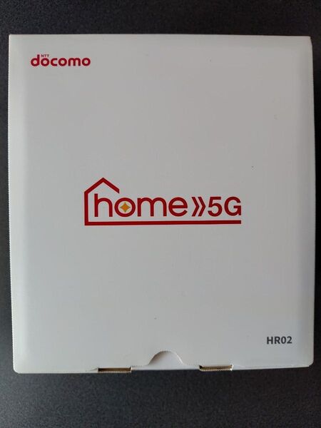 美品 SHARP home 5G HR02 ダークグレー docomo モバイルルーター 4942857225983