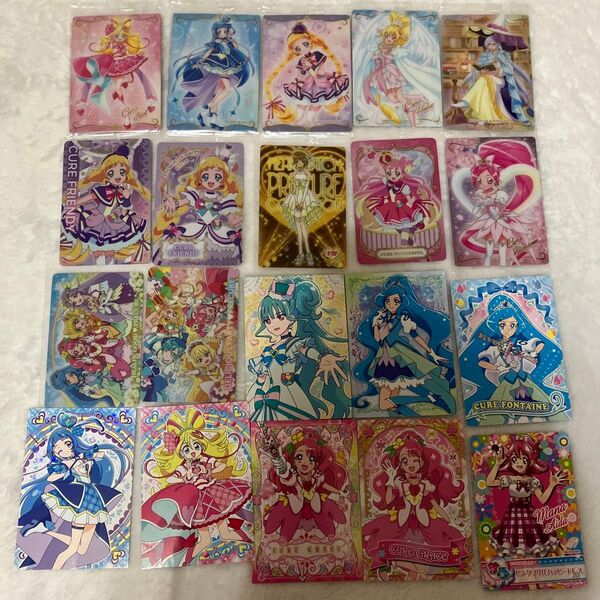 バンダイ カードダス SR プリキュア カードセット ウエハース カード グミカード グミ トレーディング まとめ売り まとめ