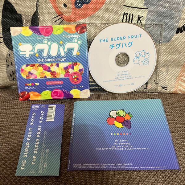 CD THE SUPER FRUIT ちぐはぐCD チグハグ スパフル ちぐはぐ スーパーフルーツ ザスーパーフルーツ