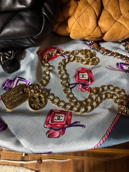 CHANEL チェーンベルト ヴィンテージ ゴールド ネックレス シャネル