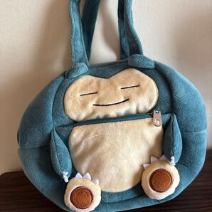 カビゴンぬいぐるみ丸型バッグ
