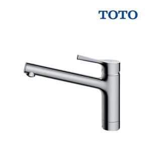 TOTO シングルレバー混合栓 TKS05301J シルバー 未使用