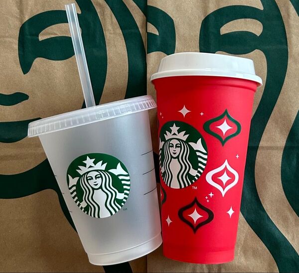 スターバックス リユーザブルカップ ホリデー コールド専用