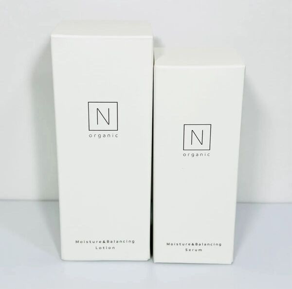 【新品未使用】Nオーガニック モイスチュア バランシング ローション100ml & セラム 60ml