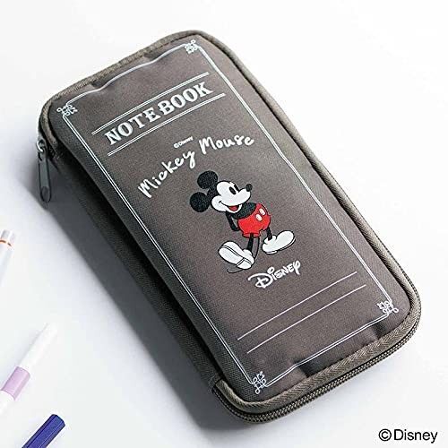 SHIPS any特製MICKEY MOUSEクリアポーチ付き文具ケース/SPRiNG2021年10月号付録のみ ミッキーマウス