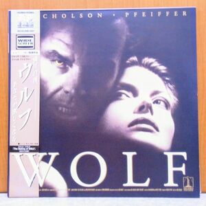 * Wolf 2 sheets set obi equipped Western films movie laser disk LD *