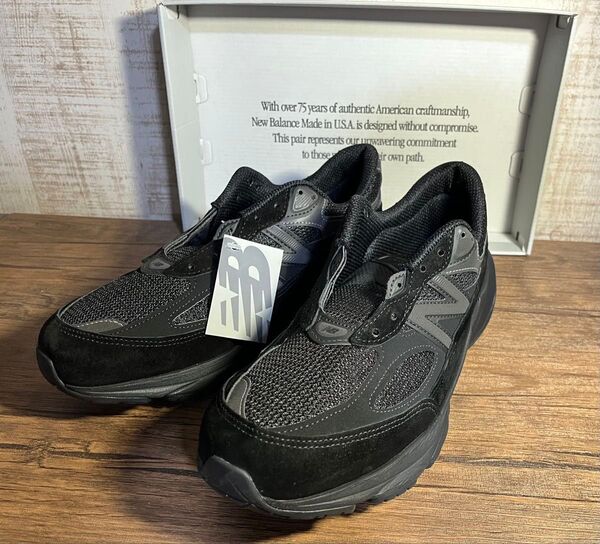 【新品・未使用】New Balance U990BB6 27.0㎝ 2Eモデル