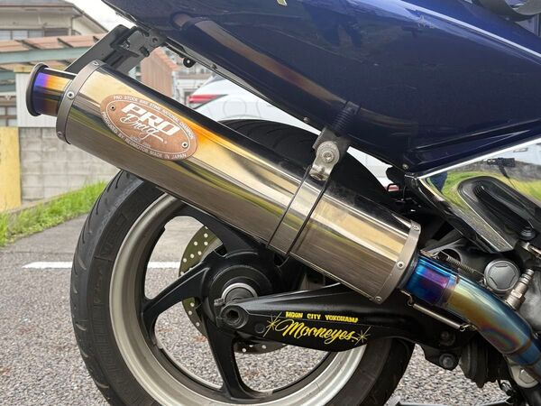 t-max500 sj04j PRO Drag バイク用マフラー チタン