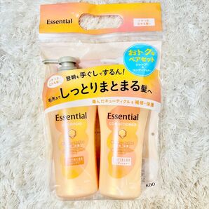 新品 エッセンシャル しっとりまとまる髪へ シャンプー コンディショナー