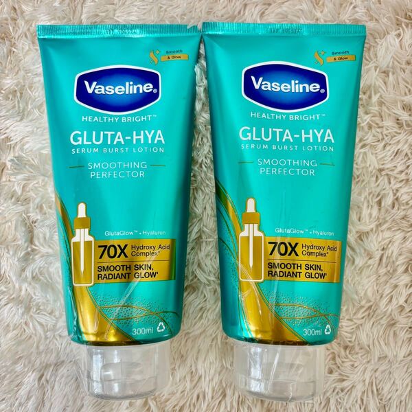 ミニサイズ付! ヴァセリン Vaseline GLUTA-HYA グルタヒア 日本未発売