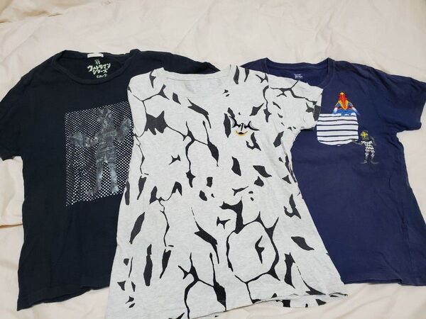 graniph×ウルトラマン Tシャツ エレキング ケムール人 SS グラニフ GU バルタン星人 まとめ売り 半袖