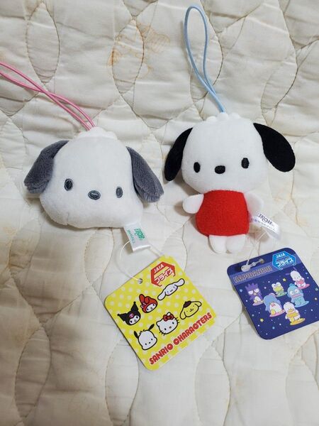 サンリオキャラクターズ ポチャッコフェイスマスコット まとめ売り ぬいぐるみ キーホルダー