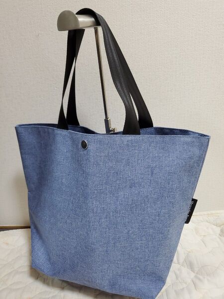 メルセデスベンツオリジナルリネン風トートバック グレー 非売品 ハンドバッグ