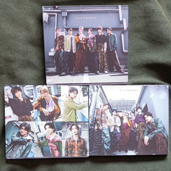 3形態セット DVD付 スリーブケース SixTONES CD+DVD/こっから 23/6/14発売 【オリコン加盟店】