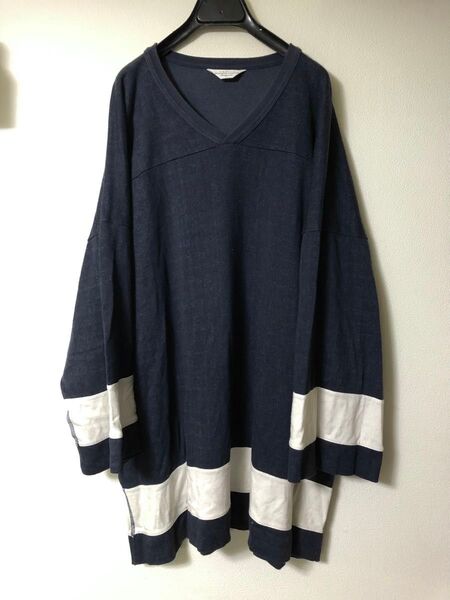 unused 16SS Hockey Shirt オーバーサイズ ホッケートップ Tシャツ ロンT 3 スウェット