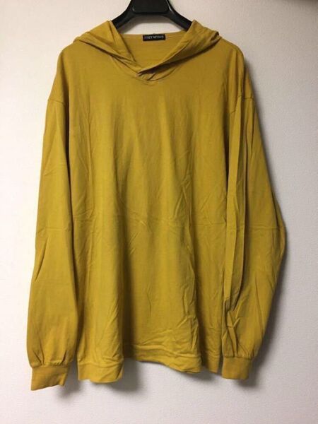 ISSEY MIYAKE MEN オールド 1991 ライトコットン パーカーマスタード イエロー 91SS 90s