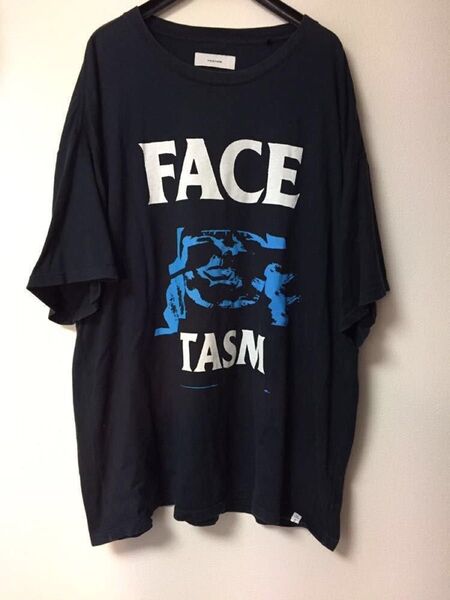 facetasm BF BIG TEE Tシャツ オーバーサイズ Black Flag 白 青 グラフィック