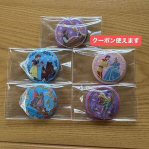 ディズニー刺繍缶バッジ 未使用