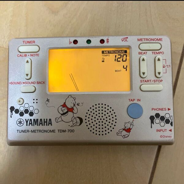 YAMAHA TDM-700 ディズニー プーさん メトロノーム チューナー