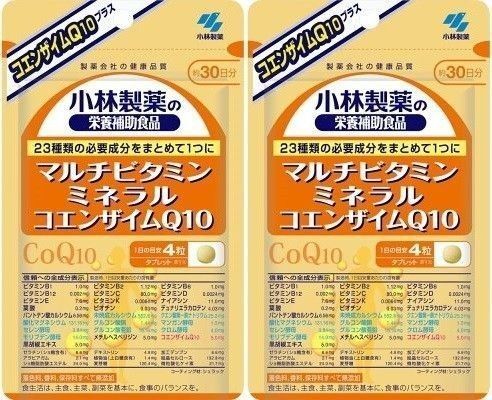 30日分×2袋 小林製薬の栄養補助食品 マルチビタミン ミネラル コエンザイムQ10