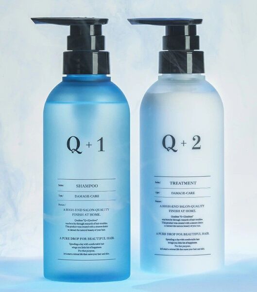 Q+ クオリタス ダメージケア シャンプー トリートメント セット400ml 400g