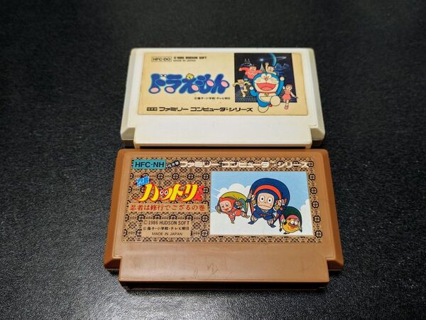 ドラえもん、忍者ハットリくん【ファミコン】