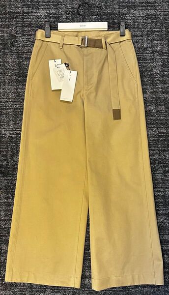 25SS sacai cotton chino pants 0 サカイ コットンチノパンツ 新品