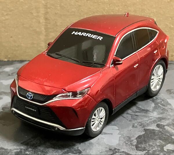 トヨタ ハリアー 80系 プルバックカー ミニカー ボルドー