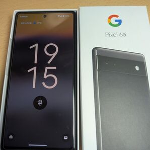 ★動作確認済み★美品★Google Pixel6a 128GB チャコール 即時発送