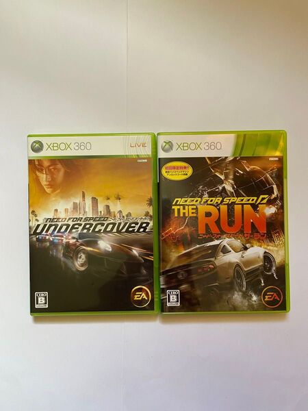 xbox360 ニード ・フォー ・スピード 2本セット