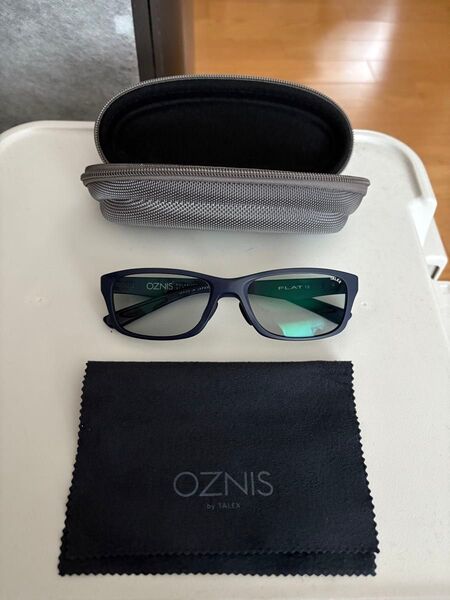 OZNIS FLAT13 マットネイビー TALEX サングラス