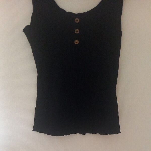 SHEIN 黒のノースリーブトップス