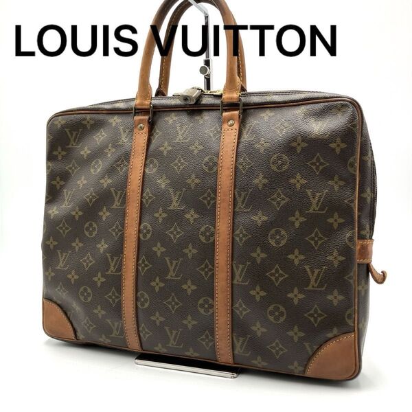 【良品】LOUIS VUITTON ルイヴィトン ポルトドキュマンヴォワヤージュ m53361 ビジネスバッグ ブリーフケース
