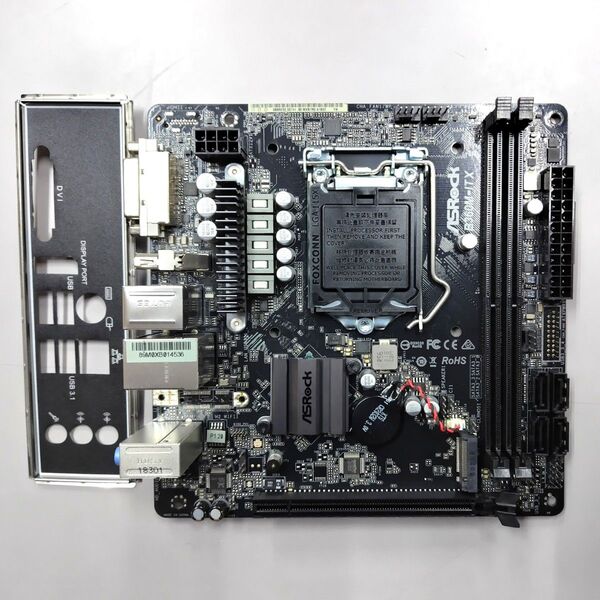 マザーボード ASRock B360M-ITX LGA1151 8/9世代