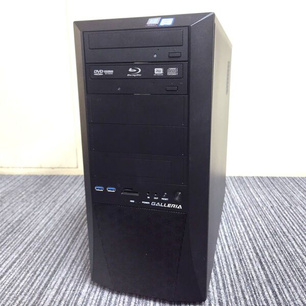 ゲーミングPC i7-8700 GTX1060 GALLERIA BD付