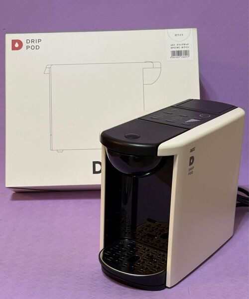 カプセル式コーヒーメーカー DRIP POD W(ホワイト) DP3(W)