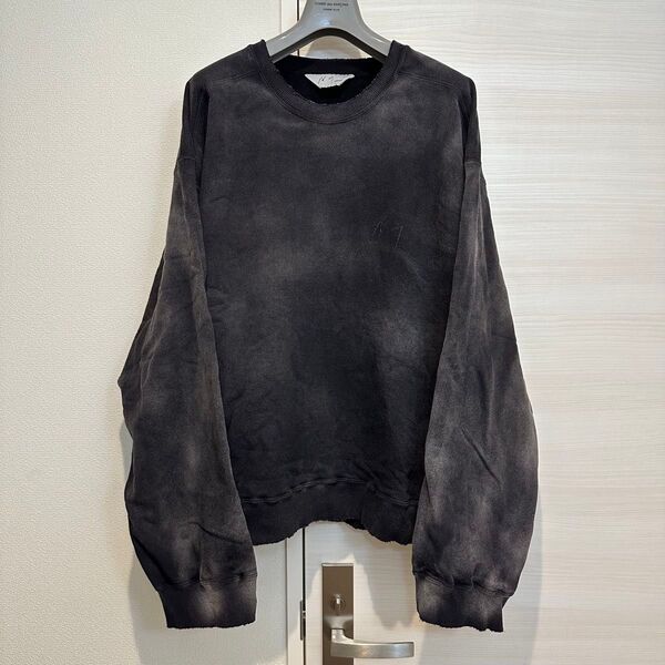 ANCELLM 25ss UNEVENNESS SWEAT SHIRT 2 アンセルム スウェット