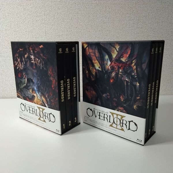【美品】Blu-ray オーバーロードⅡ&Ⅲ セット 収納BOX付き