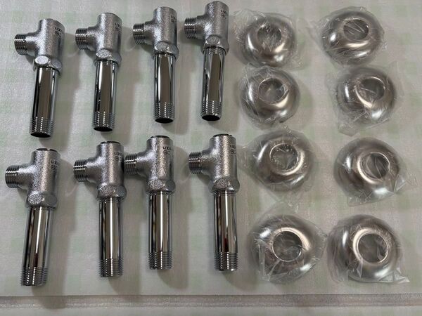 LIXIL INAX LF-3FK アングル形止水栓 8個セット