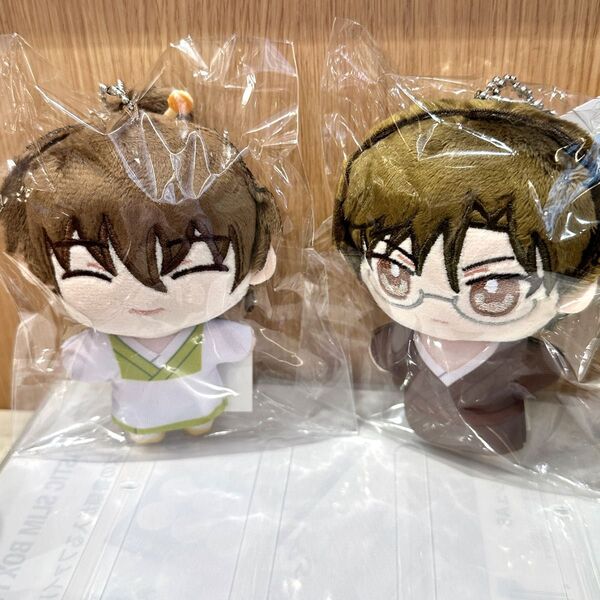 定価【新品】手塚国光 不二周助 ぬいパル ゆかいなテニプリ一家 テニプリ展