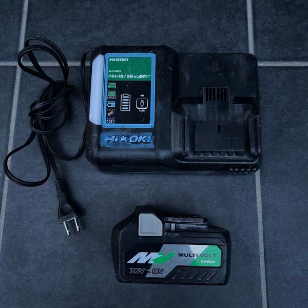 HI KOKI ハイコーキ UC18YDL2 充電器 BSL 36A18 バッテリー 36V ジャンク